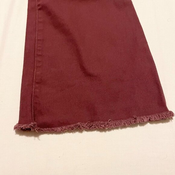 Celebrity Pink Flower Frayed Hem Flare Jeans Size 27 - Picture 9 of 14